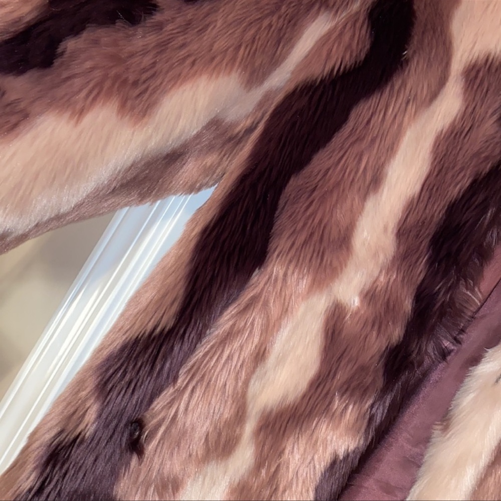 Fur luxury coat.
